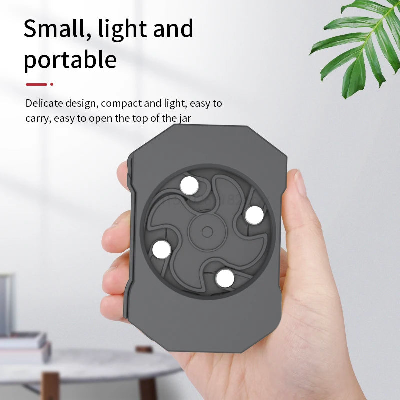 Go Swing Universal Topless Can Opener The Easiest Can Opener Ez-Drink Opener Bottle Opener Topless Beer Can Opener
