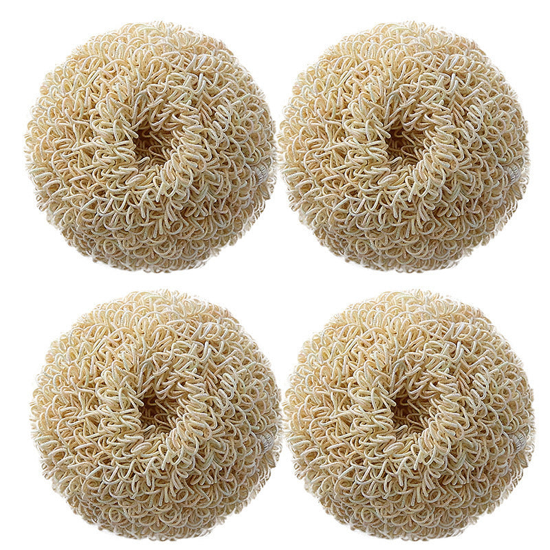 With Handle Nano Cleaning Brush Kitchen Chicken Pot Brush Cartoon Detachable Egg Shell Chicken Does Not Lose Wire Dish Cleaning Ball