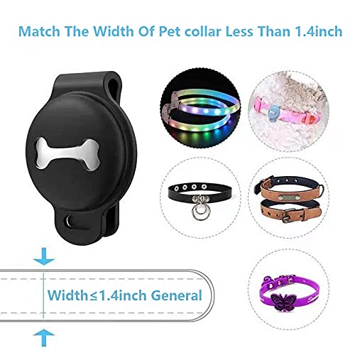 Airtag Silicone Protector Dog Bone Anti-Loss Locator Tracker Pet Tracker