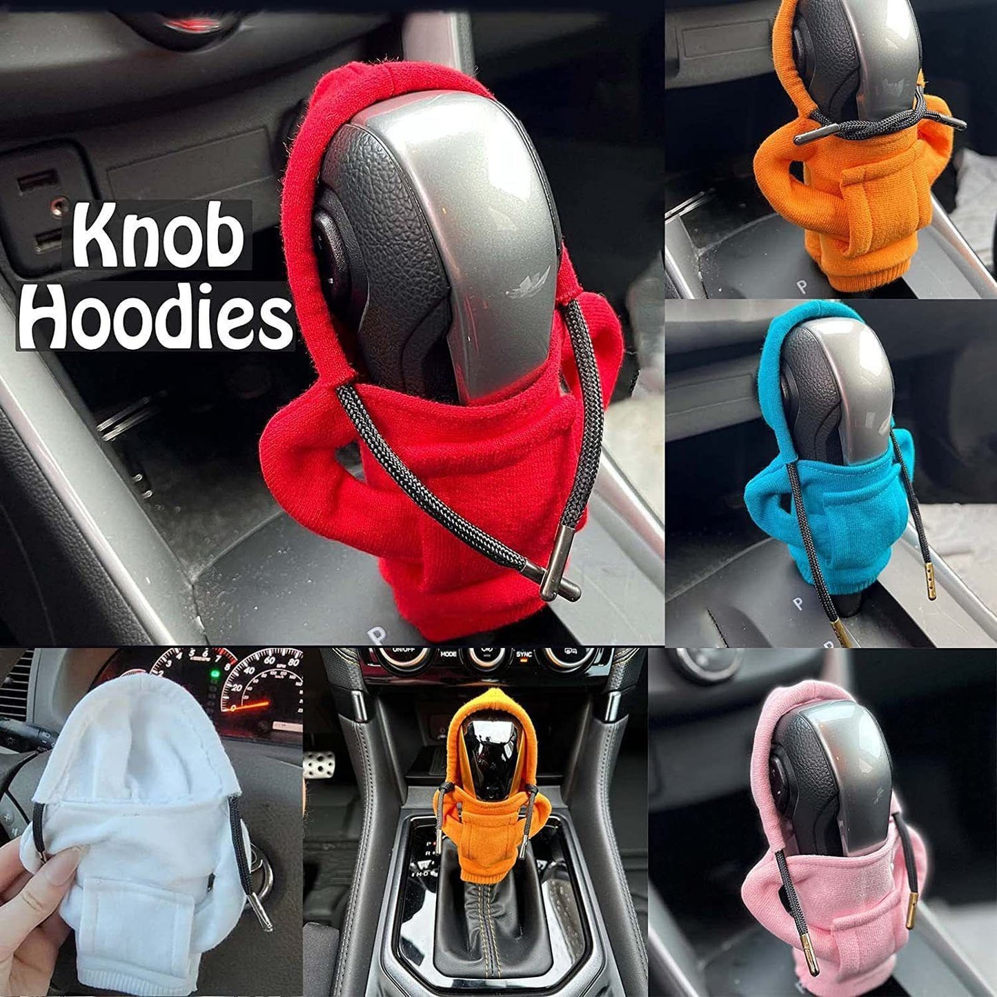 Gear Shift Knob Hoodie Cover Handle Knob Gear Shift Knob Hoodie Cover Manual Or Automatic