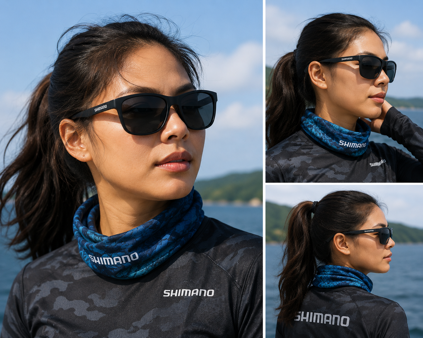 Shimano™ Polarized UL Fishing Sunglasses – Lightweight UV Protection Glasses